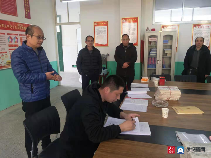 鄄城县教体局联合多部门深入什集镇中学开展安全隐患排查活动