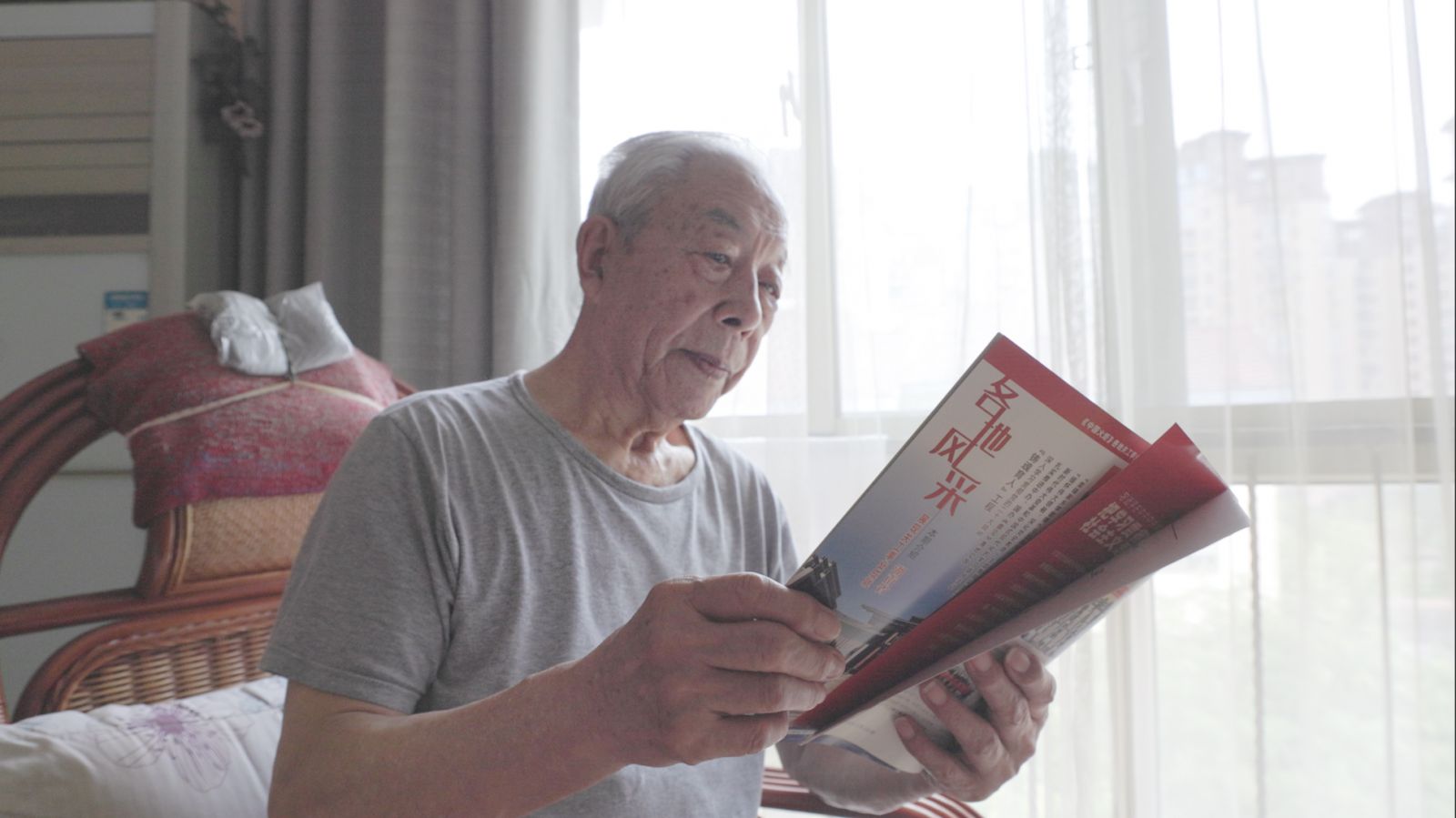 威海93岁老党员张云昌成了居民身边的“金牌”宣讲员