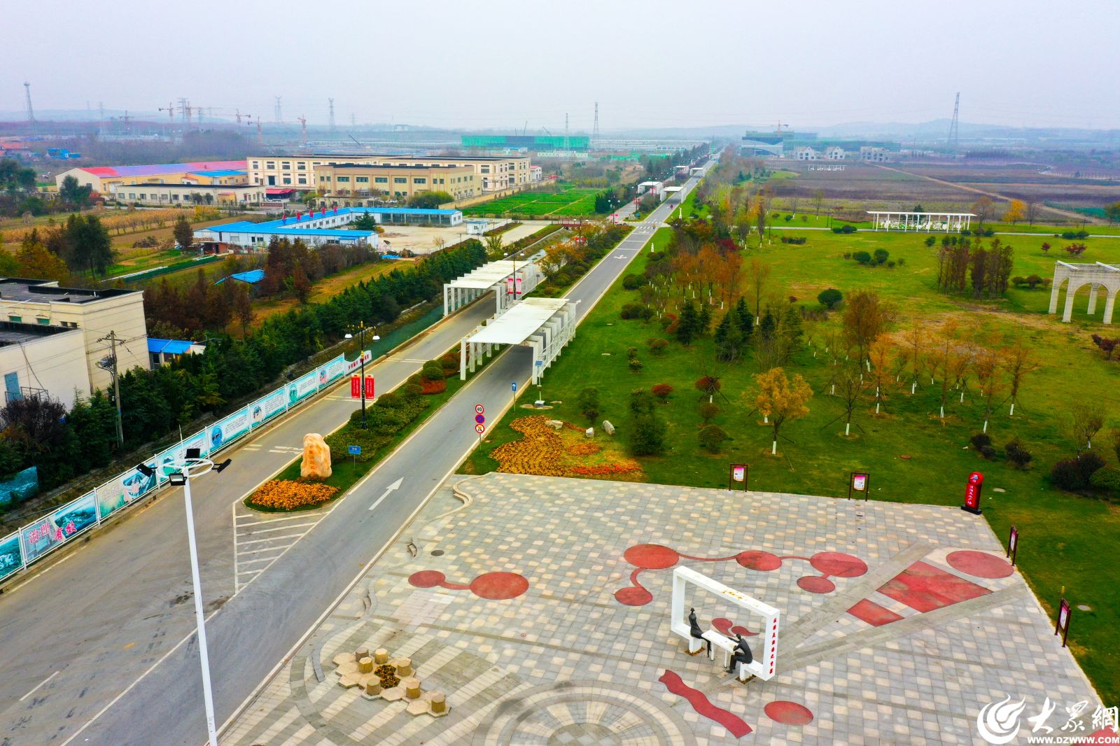 Kaiyun 开云体育晒晒家乡“打卡地”丨青岛西海岸新区张家楼街道达尼村：“农”墨“文”彩 描绘北方现代版“富春山居图”(图5)