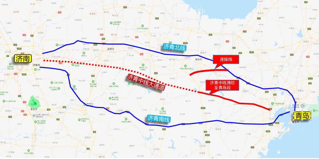 济青高速中线有新进展潍坊至青岛段用地预审与规划选址获批